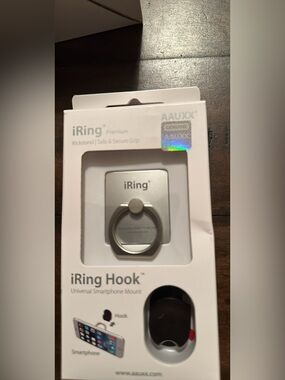 Ring iRing Hook Phone Ring Mount in Silver